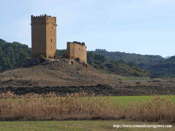 CASTILLO GÓTICO DESDE EL ACCESO